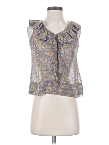 Fei Sleeveless Silk Top (view 1)