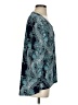 Valerie Stevens Teal 3/4 Sleeve Top Size S - photo 4
