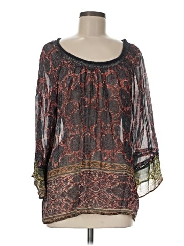 Plenty By Tracy Reese 3/4 Sleeve T-Shirt (view 1)