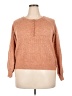 LC Lauren Conrad Orange Pullover Sweater Size XXL - photo 1