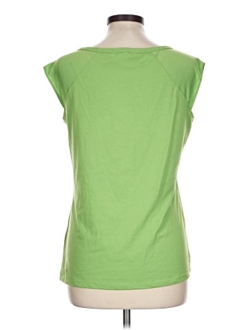 August Silk Sleeveless T-Shirt (view 2)