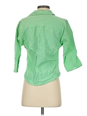 Stephanie Rogers 3/4 Sleeve Button-Down Shirt (view 2)