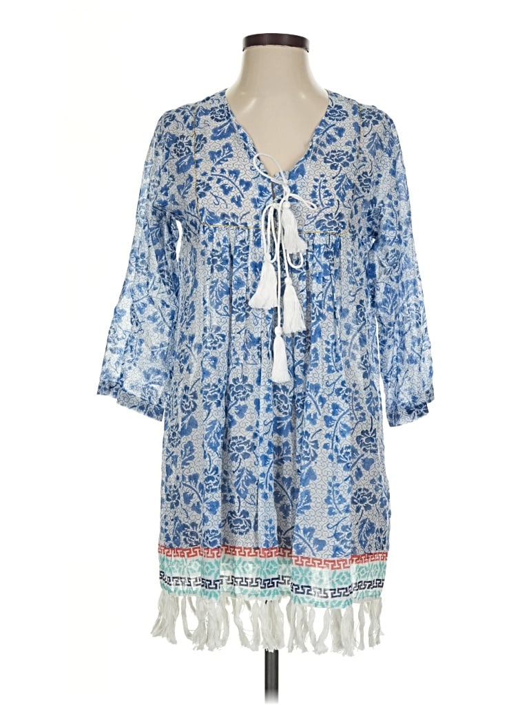Pre-owned Ro's Garden Casual Dress In Blue