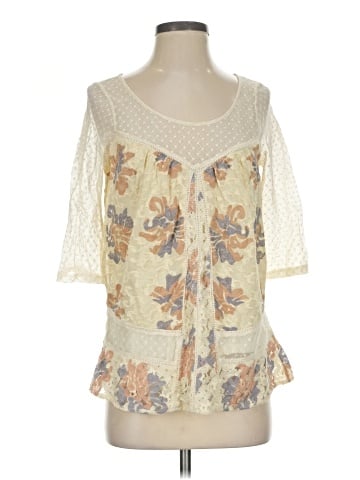 Meadow Rue 3/4 Sleeve Blouse (view 1)