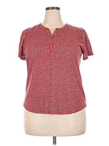 Liz Claiborne Short Sleeve Blouse (view 1)