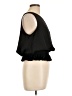 Glam 100% Polyester Black Sleeveless Blouse Size L - photo 4