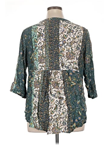 Avenue 3/4 Sleeve Blouse (view 2)