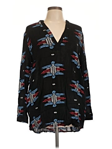 Honey Punch Long Sleeve Blouse (view 1)
