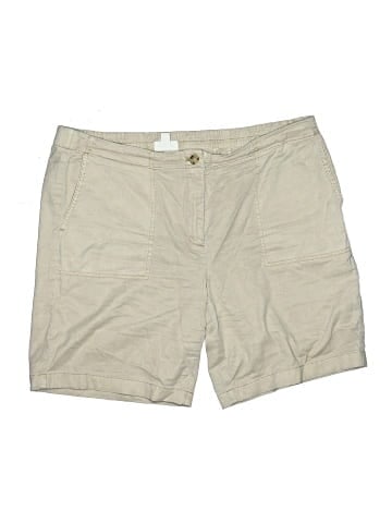 J.Jill Khaki Shorts (view 1)