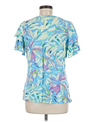 Belle By Kim Gravel Short Sleeve Blouse (view 2)