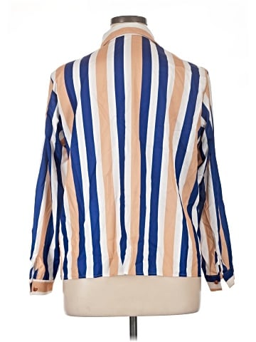 Shein Curve Long Sleeve Blouse (view 2)