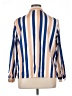 Shein Curve 100% Polyester Stripes Blue Long Sleeve Blouse Size 14 Plus (1) - photo 2