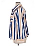 Shein Curve 100% Polyester Stripes Blue Long Sleeve Blouse Size 14 Plus (1) - photo 5