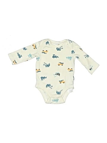 Petit Lem Long Sleeve Onesie (view 1)