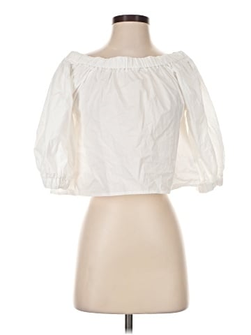 Cuyana 3/4 Sleeve Blouse (view 1)