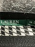 Lauren by Ralph Lauren 100% Wool Houndstooth Black Wool Pullover Sweater Size XS - photo 7