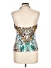 Venus Teal Sleeveless Blouse Size L - photo 2