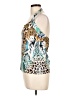 Venus Teal Sleeveless Blouse Size L - photo 5
