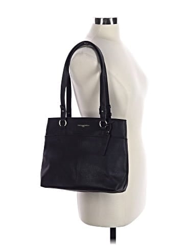 Karl Lagerfeld Paris Leather Shoulder Bag (view 2)