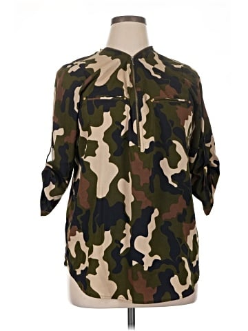 Mileage 3/4 Sleeve Blouse (view 1)