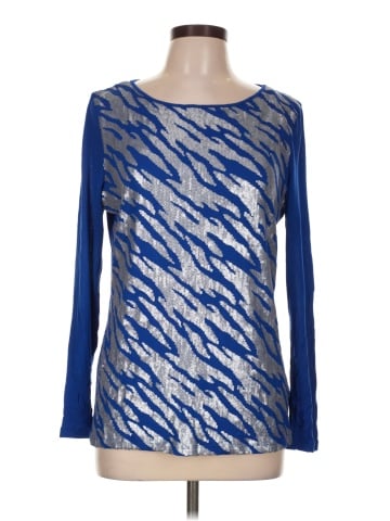 Jones New York Signature Long Sleeve Blouse (view 1)