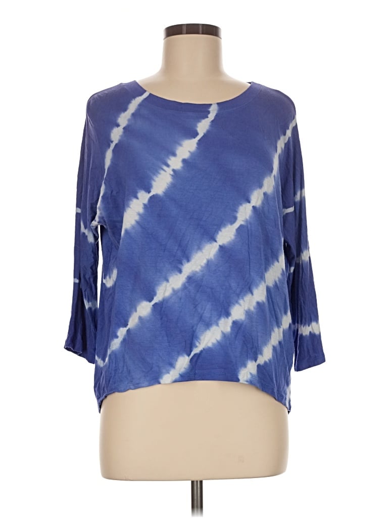 Pre-owned Kenar 3/4 Sleeve T-shirt In Blue