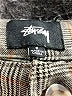 Stussy Plaid Gray Casual Pants Size 6 - photo 7