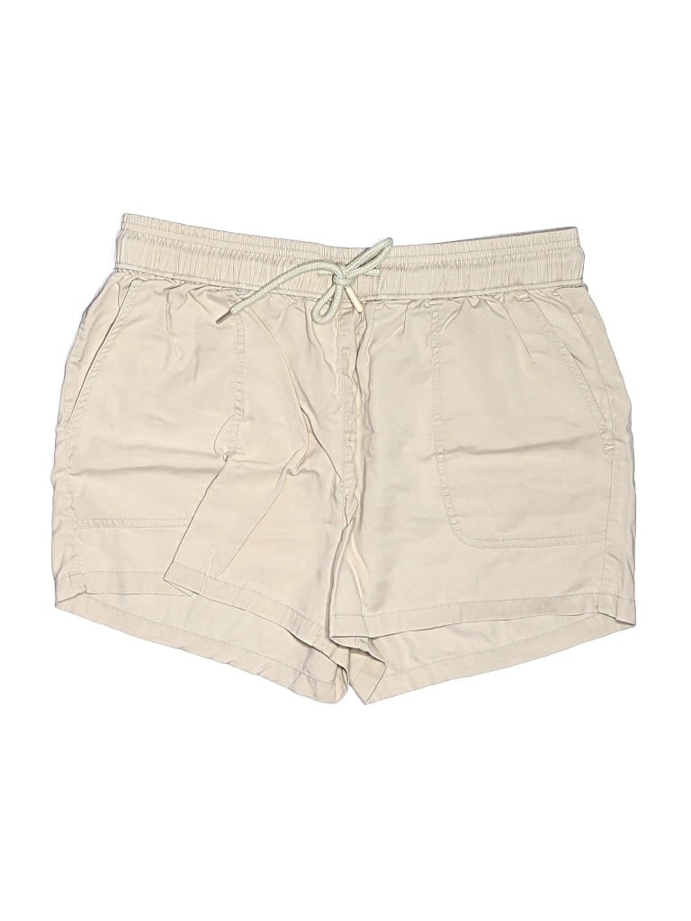 Pre-owned Quince Khaki Shorts In Tan