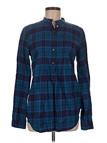 Lands' End Long Sleeve Button-Down Shirt (view 1)