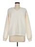 Lands' End Solid Ivory Pullover Sweater Size M - photo 1
