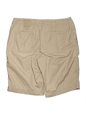 Liz Claiborne Khaki Shorts (view 2)