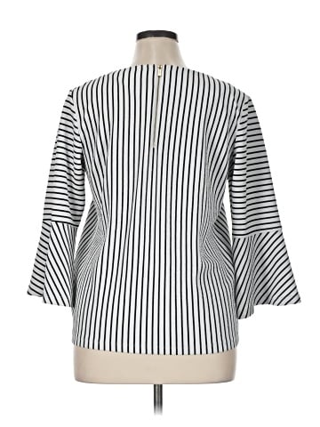 Karl Lagerfeld Paris 3/4 Sleeve Top (view 2)