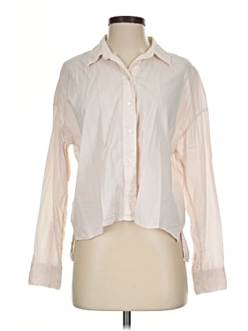 James Perse Long Sleeve Blouse (view 1)