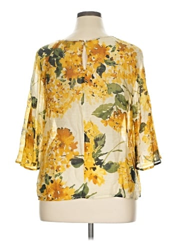 AUW 3/4 Sleeve Blouse (view 2)