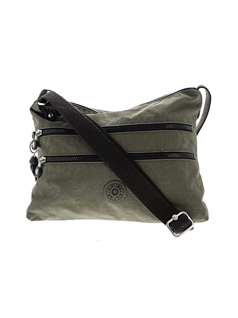 Pre-owned Kipling Crossbody Bag In Green