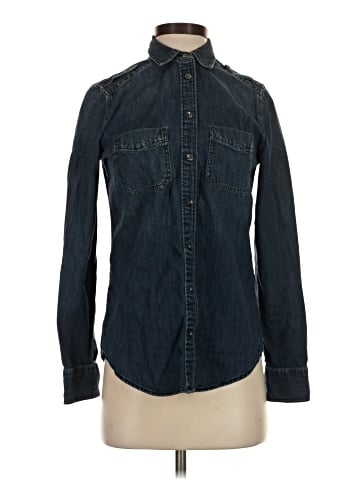 Express Long Sleeve Button-Down Shirt (view 1)