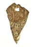 Unbranded Paisley Gold Scarf One size - photo 1