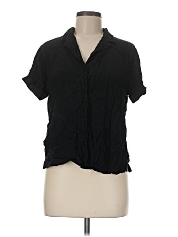 Banana Republic Factory Store Short Sleeve Blouse (view 1)