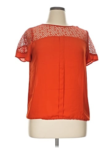 Zara Basic Short Sleeve Blouse (view 1)