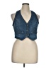 Cache Blue Denim Vest Size 14 - photo 1
