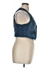 Cache Blue Denim Vest Size 14 - photo 4
