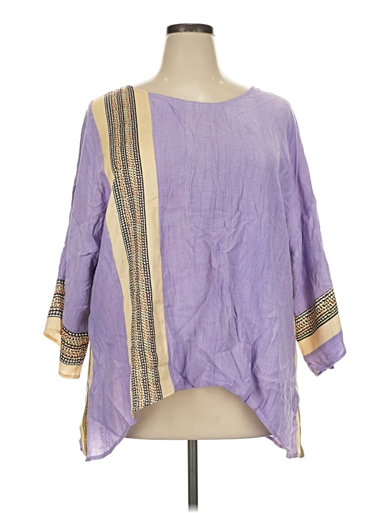Stylewe 3/4 Sleeve Blouse In Black