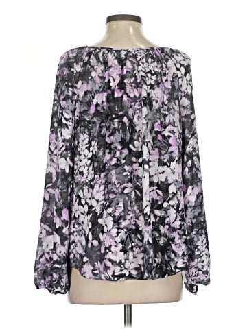 White House Black Market Long Sleeve Blouse (view 2)