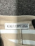 Gallery Stripes Silver Short Sleeve Turtleneck Size S - photo 7