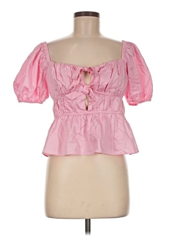 ASTR The Label Short Sleeve Blouse (view 1)
