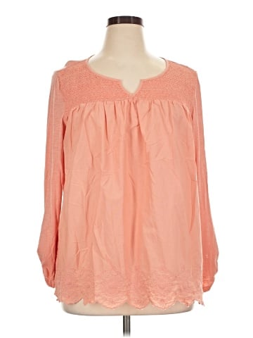 Gloria Vanderbilt Long Sleeve Blouse (view 1)