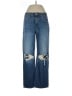 Levi's 100% Cotton Graphic Blue Jeans Size 31 waist - photo 1