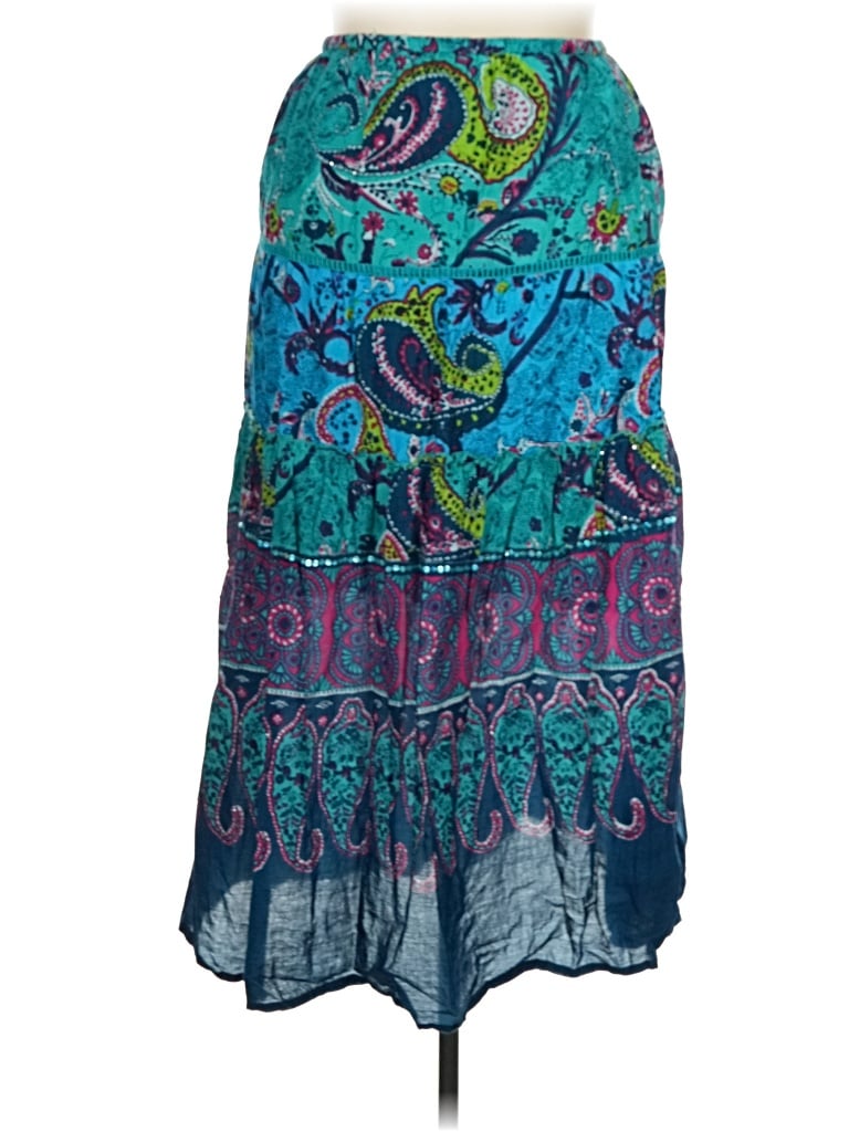 Pre-owned Kaktus Casual Skirt In Blue