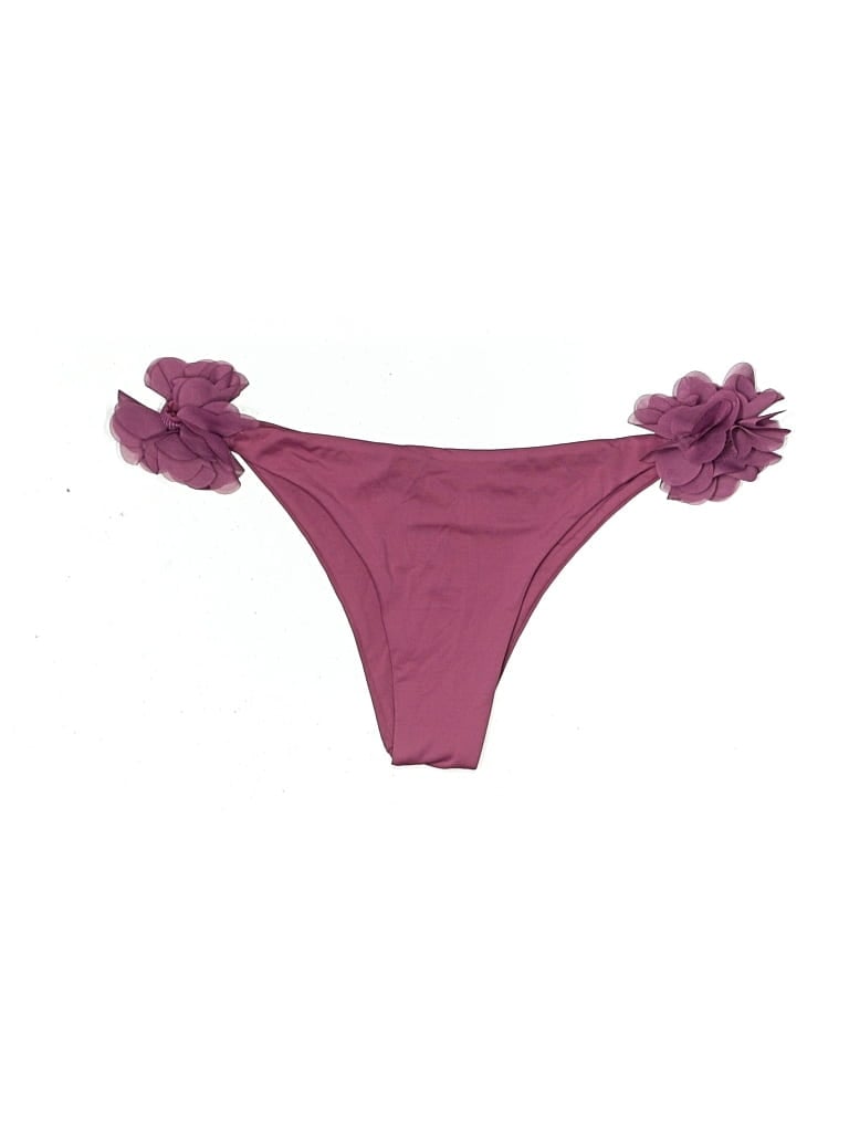Pre-owned La Reveche Swimsuit Bottoms In Burgundy