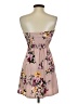 No Boundaries Floral Tan Cocktail Dress Size XS - photo 2